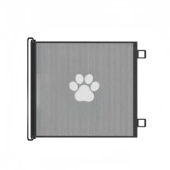 Downypaws - Barrière de protection pliable et portable: filet d'isolement sécuritaire pour chats et chiens Hot