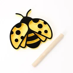 Downypaws Apiculture | - Boireau pour insectes - avec support en bâtonnet style scarabée