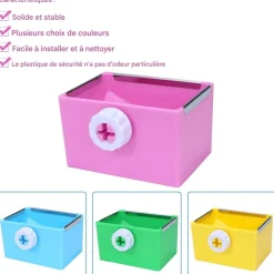 Downypaws - Bol d'alimentation - coloré et durable Clearance
