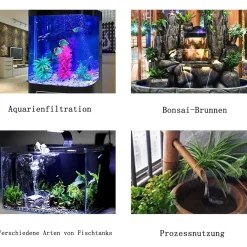 Downypaws - Bomba de agua multiusos para estanque, acuario y jardín Outlet