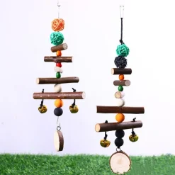Downypaws - Boucles de perles en bois de pomme pour rongeurs type b Online