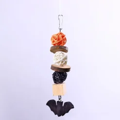 Downypaws - Boucles de perles en bois de pomme pour rongeurs type a Discount