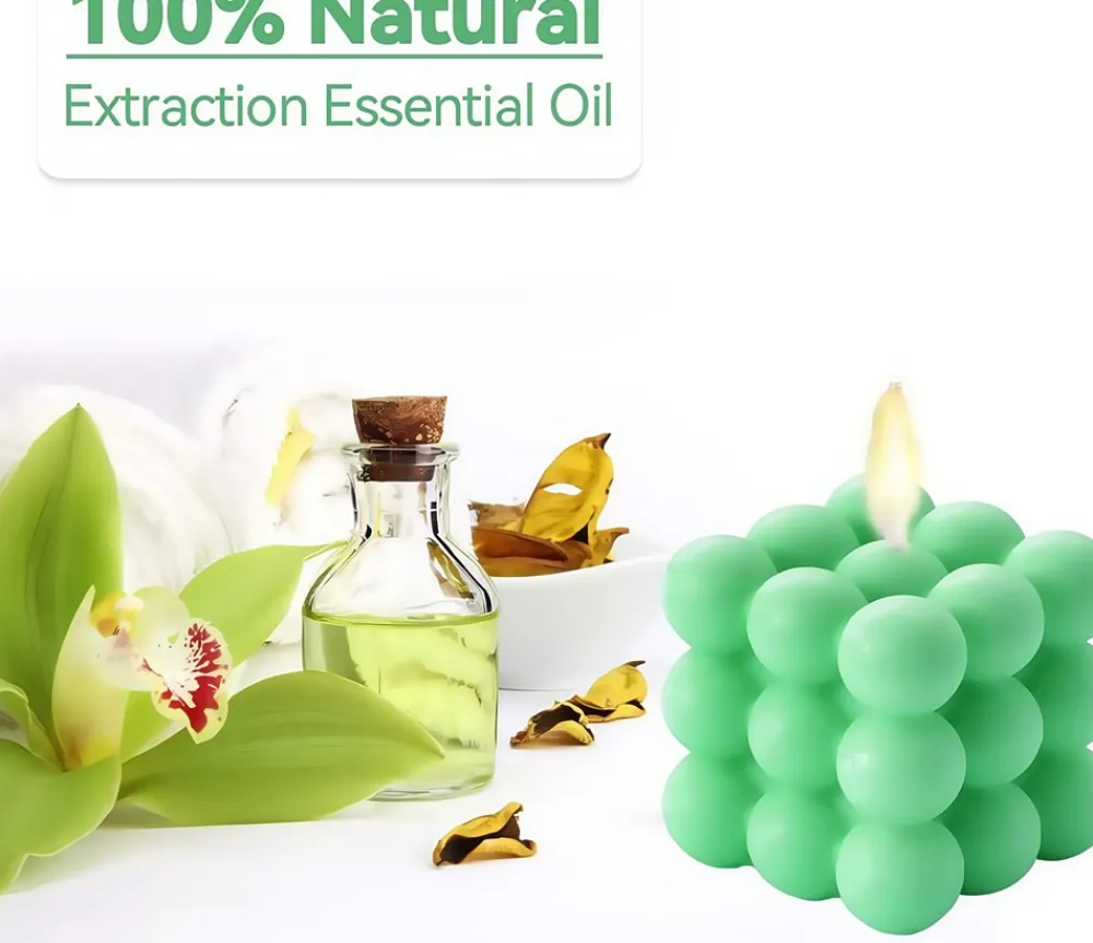 Downypaws Bougies, Senteurs Et Bien-Être | - Bougie d'aromathérapie art bubble en cire de soja naturelle - achetez 2 recevez 1 gratuit au hasard