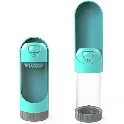 Downypaws Gamelles Et Autres Accessoires | - Bouteille d'eau portable pour voyage et animaux de compagnie - fontaine à boire avec filtre, fourniture d'extérieur