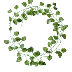 Downypaws - Branches de plantes artificielles, fleurs artificielles, vignes en guirlande, feuilles de pastèque 12 pièces Clearance