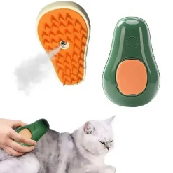 Downypaws - Brosse à vapeur multifonction pour animaux de compagnie et chats: outil de toilettage nettoyant et masseur pour poils Discount