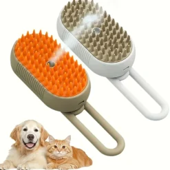Downypaws Hygiène Et Soins | - Brosse à vapeur universelle pour chats et chiens (2 pièces)