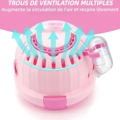 Downypaws - Cage de transport - plastique avec bouteille d'eau pour petits animaux Best