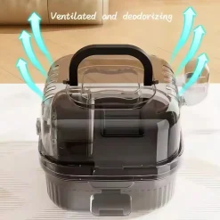 Downypaws Cages Et Accessoires | - Cage extérieure portable pour hamster, écureuil planeur en sucre et ours doré - fournitures petits animaux