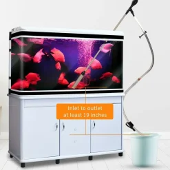 Downypaws - Changeur d'eau pneumatique semi - automatique pour aquarium Best