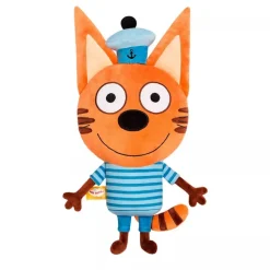 Downypaws Enfants | - Chaton en peluche - vêtements bleus