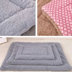 Downypaws - 75*50cm coussin de lit pour chien,réversible,velours côtelé Online