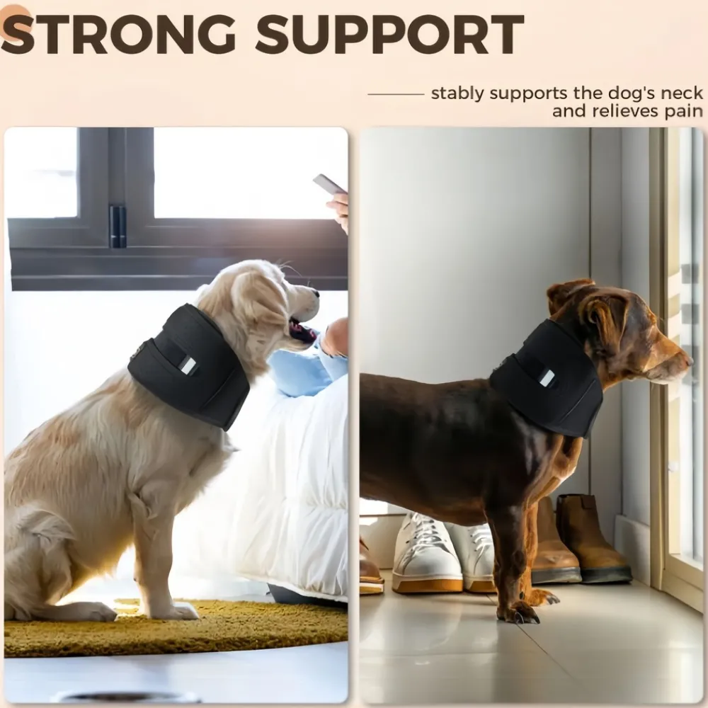 Downypaws - Collier de soutien post - opératoire respirant et solide avec protection anti - traction pour chien Online