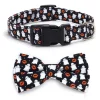 Downypaws Colliers, Laisses Et Vêtements | - Collier pour chien d'halloween avec motifs de citrouille, fantôme et chauve - souris taille m : 2,0*50cm jaune
