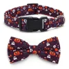 Downypaws Colliers, Laisses Et Vêtements | - Collier pour chien d'halloween avec motifs de citrouille, fantôme et chauve - souris taille m : 2,0*50cm violet
