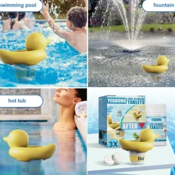 Downypaws Piscines Et Spas | - Comprimé effervescent pour piscine avec distributeur