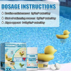 Downypaws Piscines Et Spas | - Comprimé effervescent pour piscine avec distributeur