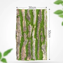 Downypaws Plantes Artificielles | - Décoration en écorce artificielle, 30*50 cm