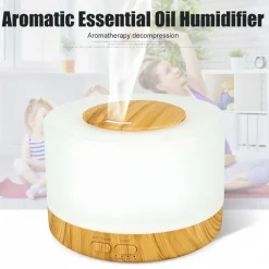 Downypaws Bougies, Senteurs Et Bien-Être | - Diffuseur d'huiles essentielles - humidificateur à ultrasons (500 ml, faible bruit)