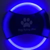 Downypaws - Discovolant lumineux rechargeable avec led pour chien feu bleu Sale