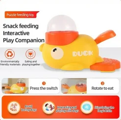 Downypaws Gamelles Et Autres Accessoires | - Distributeur automatique de nourriture pour chien : jouet interactif pour dresseur actionné par un bouton