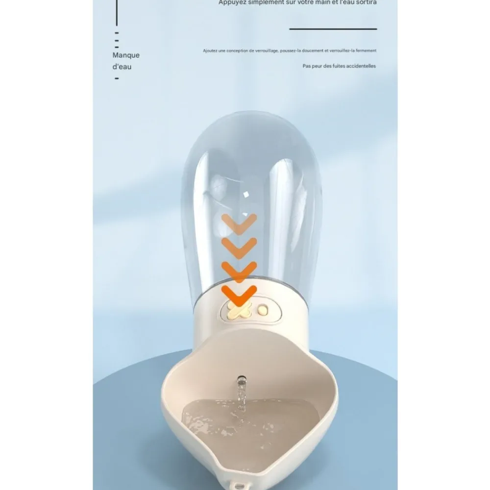 Downypaws Gamelles Et Autres Accessoires | - Distributeur d'eau de pour chiens, bol portable avec fonction eau et nourriture, design pratique, étanche et facile à utiliser