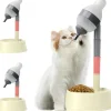 Downypaws - Distributeur d'eau sur pied chien et chat évolutif New