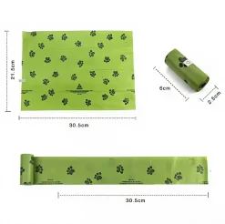Downypaws - Distributeur de sacs à crottes pour chiens - plastique biodégradable, boîte de 12 Hot