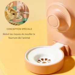 Downypaws Cages Et Accessoires | - Distributeur eau - 600ml suspendue abreuvoir automatique anti - goutte