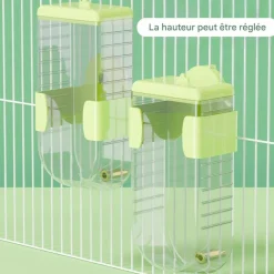 Downypaws - Distributeur eau - suspendue abreuvoir automatique anti - goutte Best