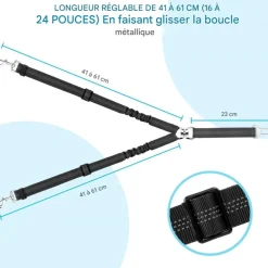 Downypaws - Double 2 chiensceintures de sécurité Sale