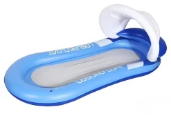 Downypaws Jeux D'Extérieur | - Fauteuil inclinable gonflable pliable pour l'eau: anneau de natation flottant créatif, jouet aquatique et lit flottant
