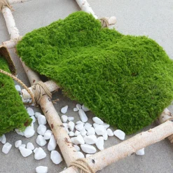 Downypaws Plantes Artificielles | - Feuille de mousse artificielle en peluche 20×20 cm*2 pièces