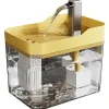 Downypaws - Fontaine à eau automatique pour chat bol d'alimentation fournitures animaux Discount