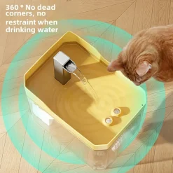 Downypaws - Fontaine à eau automatique pour chat bol d'alimentation fournitures animaux Discount