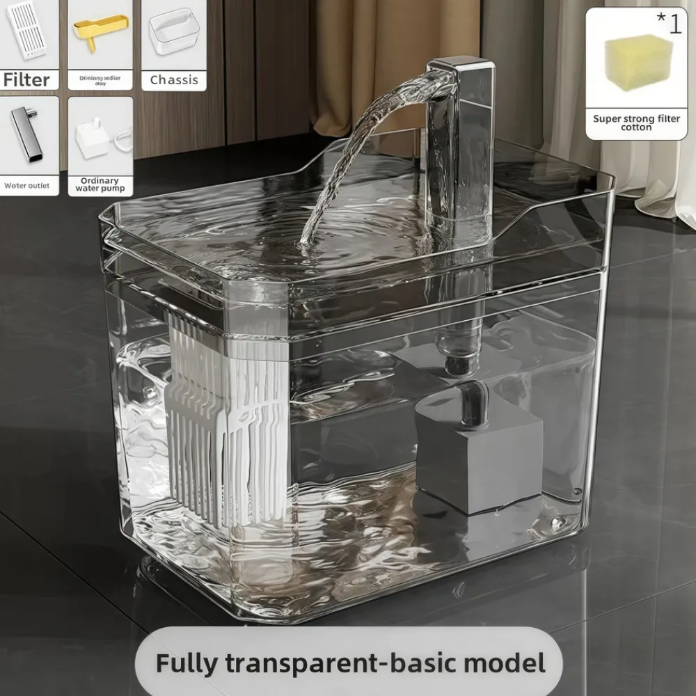 Downypaws - Fontaine à eau automatique pour chat bol d'alimentation fournitures animaux Discount