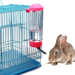 Downypaws - Fontaine à eau automatique pour hamsters-400 ml - 3 pièces - rose + vert + jaune Online