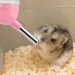 Downypaws - Fontaine à eau automatique pour hamsters-400 ml - 3 pièces - rose + vert + jaune Online