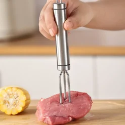 Downypaws Barbecues Et Planchas | - Fourchette pour maïs en acier inoxydable