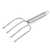 Downypaws - Fourchettes pour barbecue en acier inoxydable New