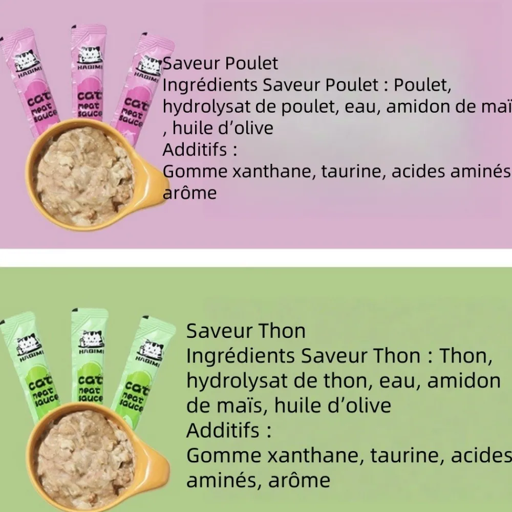 Downypaws - Friandises pour chats, saveur de saumon 20 paquets*14g, riches en oméga 3 et 6, avec taurine et vitamine e Hot