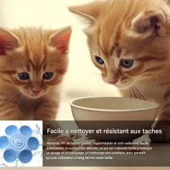 Downypaws - Gamelle en forme de fleur - 6 gamelles antidérapantes de qualité New