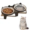 Downypaws - Gamelle surélevée pour chat Best