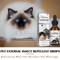 Downypaws - Gouttes antiparasitaires externes pour animaux de compagnie, 30 ml Best