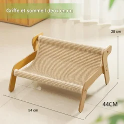 Downypaws - Griffoir pour chat lit Hot