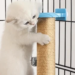 Downypaws - Griffoir pour chat -40cm-peut être fixé dans la cage Sale