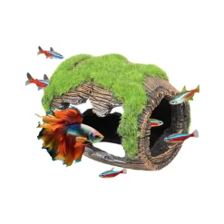 Downypaws Plantes Et Décoration | - Grotte décorative mousse pour aquarium s