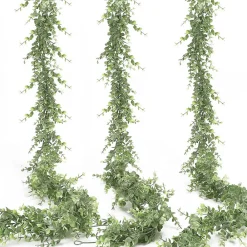 Downypaws - Guirlande de lierre artificiel d'eucalyptus blanc vert, 3 pièces, 1,8 m Outlet