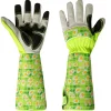 Downypaws Vêtement Pour Le Jardin | - Handschuhe mit schutzmanschetten - grün