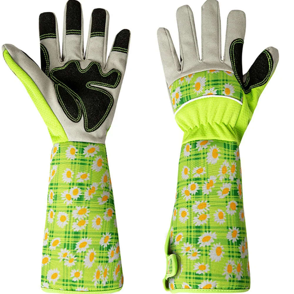 Downypaws Vêtement Pour Le Jardin | - Handschuhe mit schutzmanschetten - grün